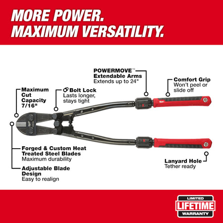 Milwaukee 48-22-4024, 24" Bolt Cutter