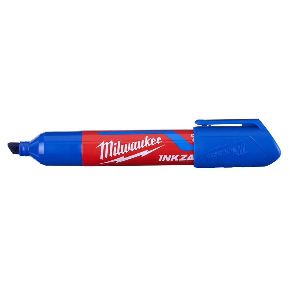 Milwaukee 48-22-3257, INKZALL Large Chisel Tip Blue Marker