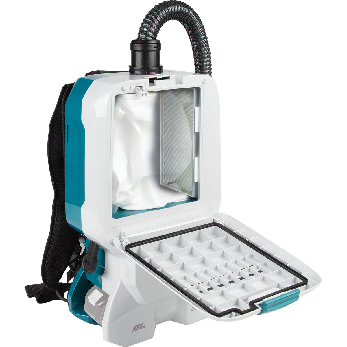 Makita DVC660PT2, 18Vx2 LXT Cordless 6.0L Backpack Vacuum Cleaner Kit (2x5.0Ah)