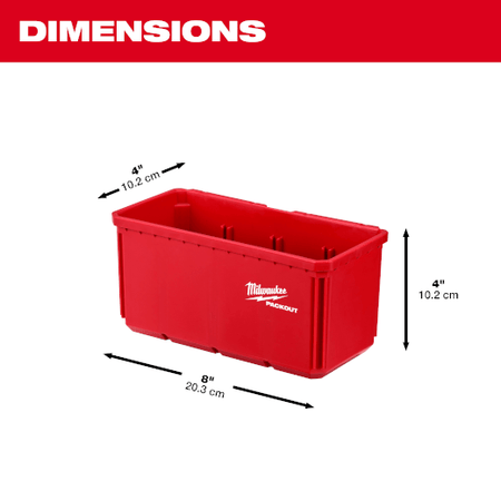 Milwaukee 48-22-8063, 2pk Large Bin Set for PACKOUT™