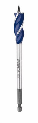 Irwin 3041009, Speedbor MAX Speed Tri-Flute Bit 1-1/4" x 6"