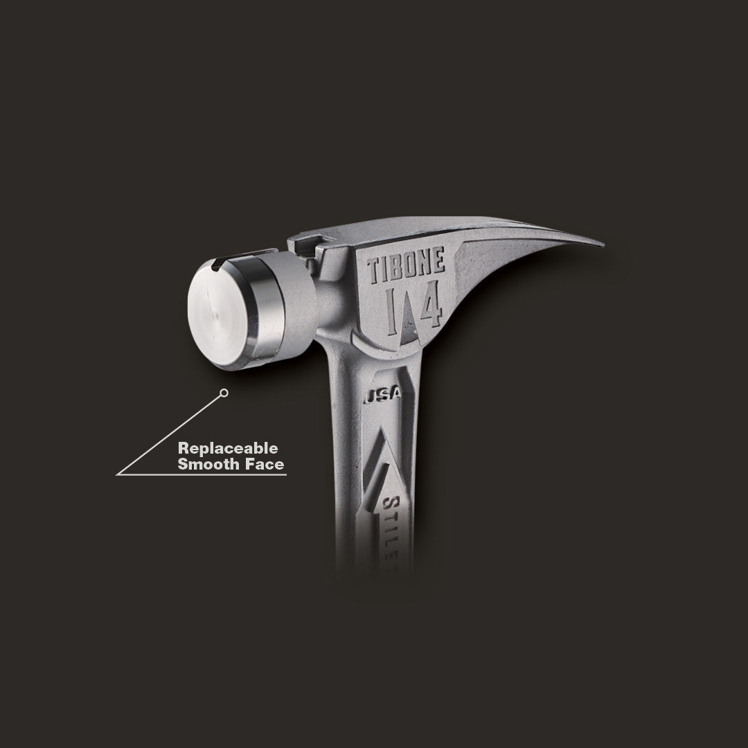 Stiletto TIB14RSC, STILETTO® TIBONE™ 14oz Smooth Titanium Framing Hammer