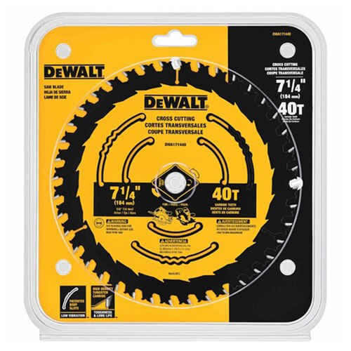 DEWALT DWA171440, 7-1/4'' 40 Teeth Circular Saw Blade
