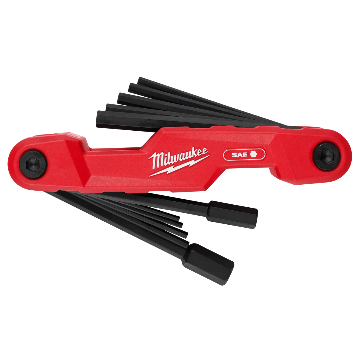 Milwaukee 48-22-2180, 11-Key Electrician's Folding Hex Key Set - SAE