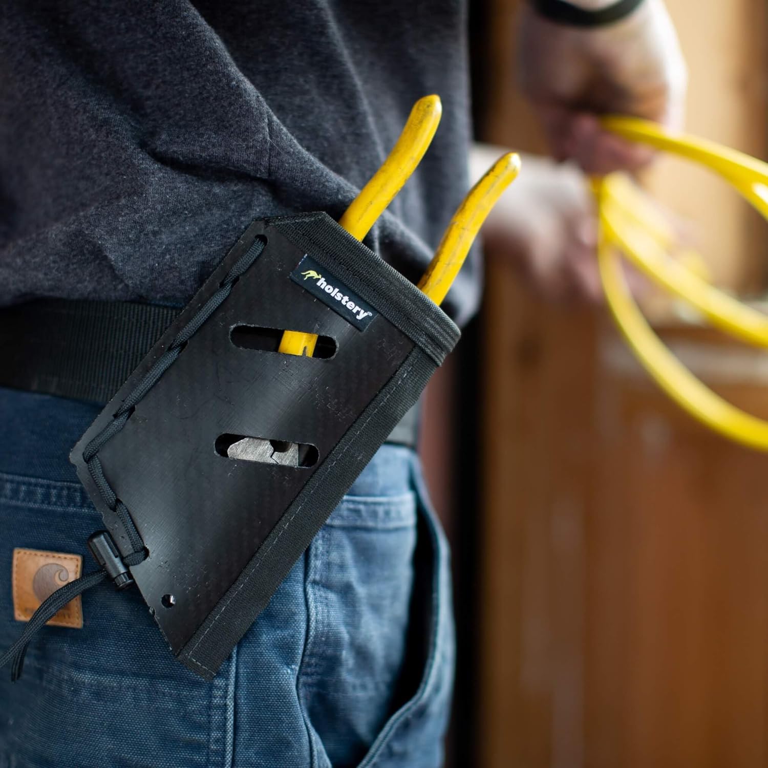 Holstery HLSTR-JOLLY-L, Jolly Roger Left-Clip On Hammer Tool Holster