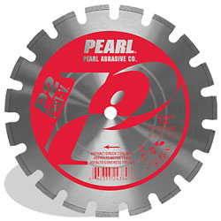 PEARL Abrasives PV1412AGS2, 1 P2 Pro-V™Asphalt and Green Concrete Dry Saw Blade, 14 x .125 x 20mm