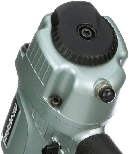 Metabo HPT NT65MA4, 2-1/2" 15ga Angled Finish Nailer with Air Duster