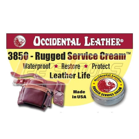 Occidental Leather 3850, Rugged Service Cream - 4oz