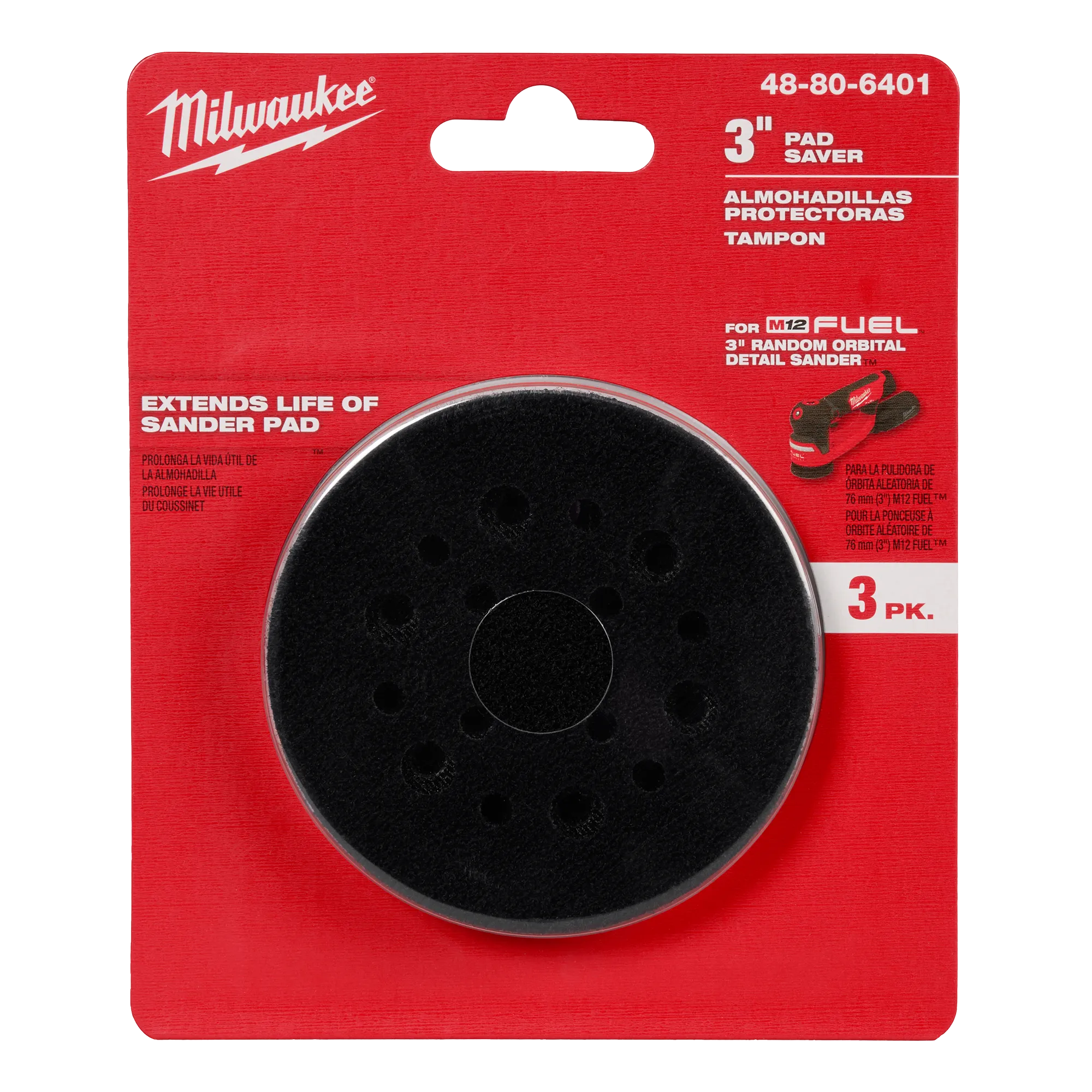 Milwaukee 48-80-6401, 3" Pad Saver