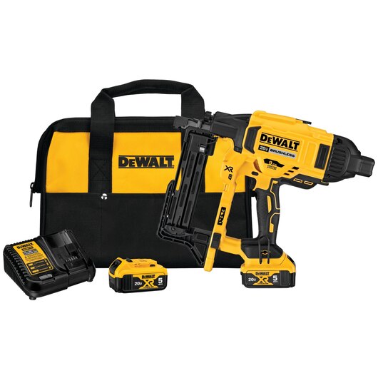 DEWALT DCFS950P2, 20V MAX Cordless Fencing Stapler Kit