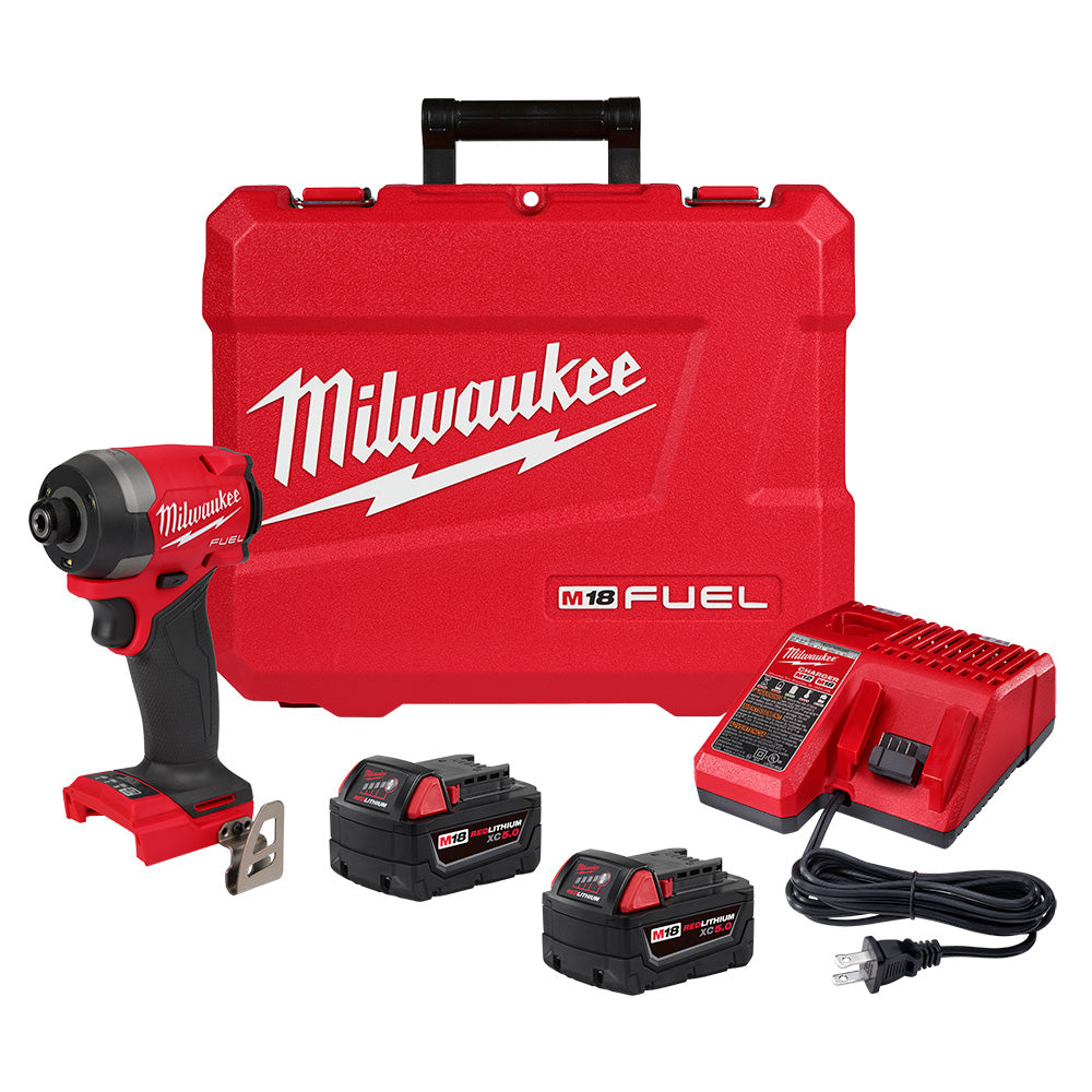 Milwaukee 2953-22, M18 FUEL™ 1/4" Hex Impact Driver Kit