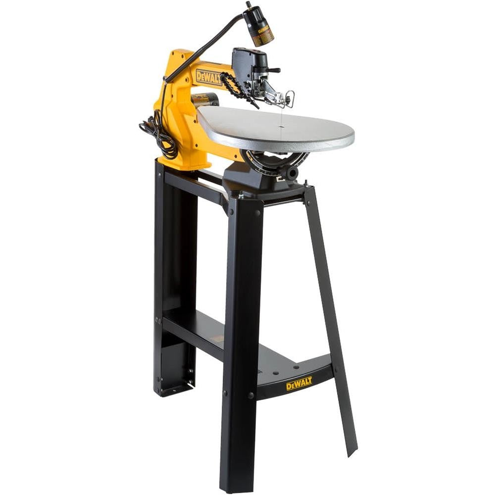 DEWALT DW788BS, 20'' Scroll Saw w/ Stand and Lamp – Squares