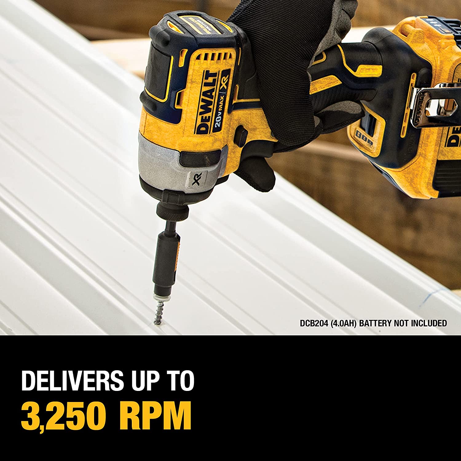 DEWALT DCK267D2, 20V MAX XR Drywall Screwgun & Impact Driver Kit (2.0Ah)