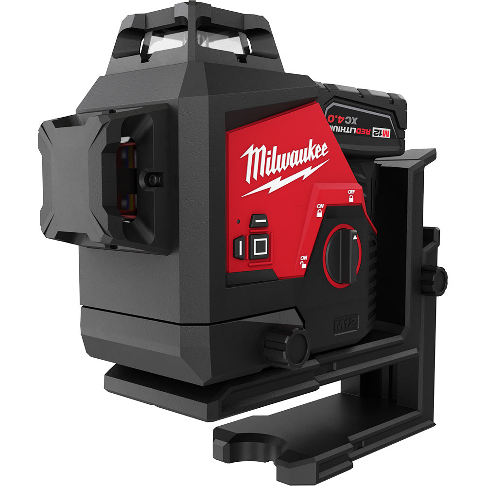 Milwaukee 3632-21, M12 Green 360° 3-Plane Laser Kit