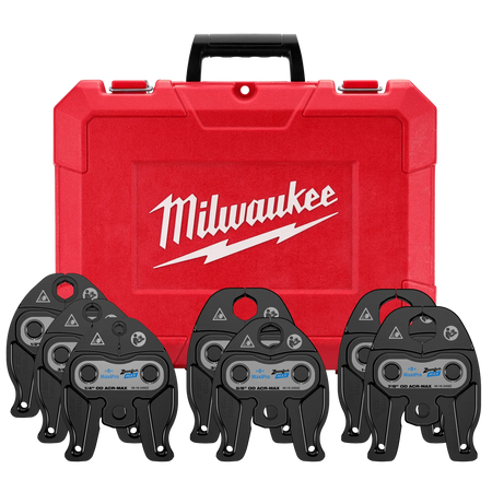 Milwaukee 49-16-2462Z, ¼”- 1-1/8” ZoomLock® MAX Press Jaw Kit for M12™ FORCE LOGIC™ Press Tools