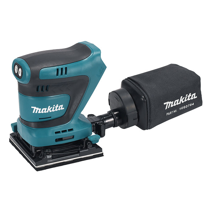 Makita DBO480ZX1, 18V LXT Brushless Cordless 1/4 Sheet Finishing Sander (Tool Only)