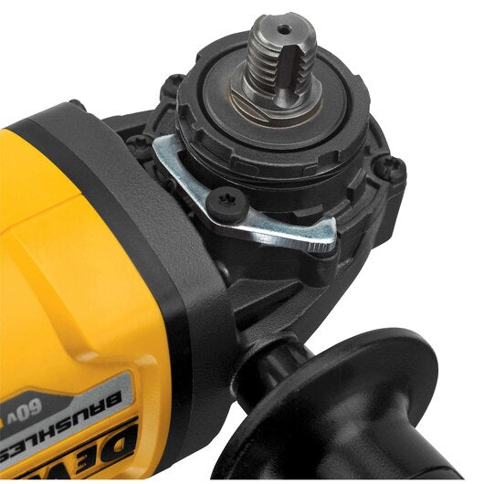 DEWALT DCG414T1, 60V MAX FLEXVOLT 4-1/2'' - 6'' Grinder w/Kickback Brake Kit (1 Battery)