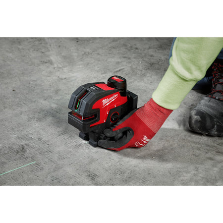 Milwaukee 3624-21, M12™ Green Cross Line & 4-Points Laser Kit