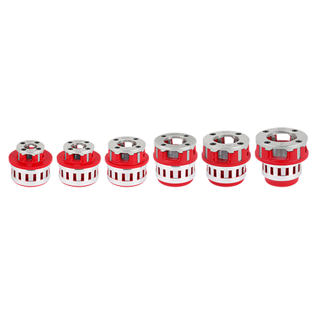 Milwaukee 48-36-1060, 1/2"-2" HIGH SPEED NPT Portable Pipe Threading Forged Aluminum Die Head Kit