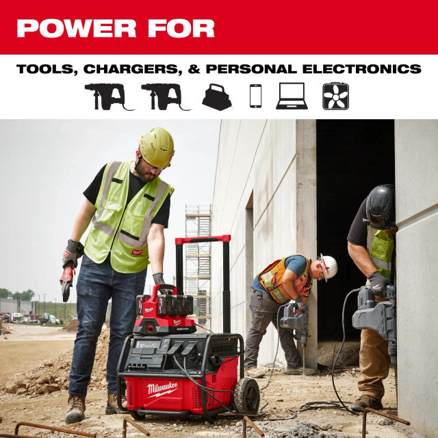 Milwaukee 3300R, ROLL-ON™ 7200W/3600W 2.5kWh Power Supply