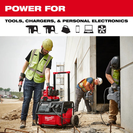 Milwaukee 3300R, ROLL-ON™ 7200W/3600W 2.5kWh Power Supply