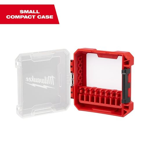 Milwaukee 48-32-9930, Customizable Small Compact Case for IMpact Driver Accessories