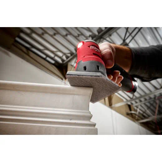 Milwaukee 48-80-5080, 80 Grit Mesh Sanding Sheets for M12 FUEL™ Orbital Detail Sander 12-Pack