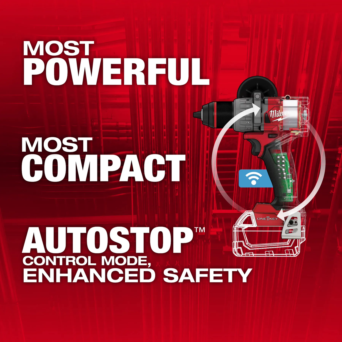 Milwaukee 2905-20, M18 FUEL™ ½” Drill/Driver w/ ONE-KEY™