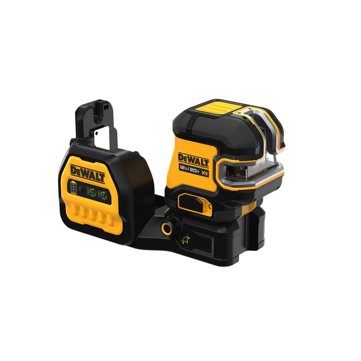 DEWALT DCLE34520GB, 20V MAX 5-Spot Cross Line Combo Green Laser (Tool Only)