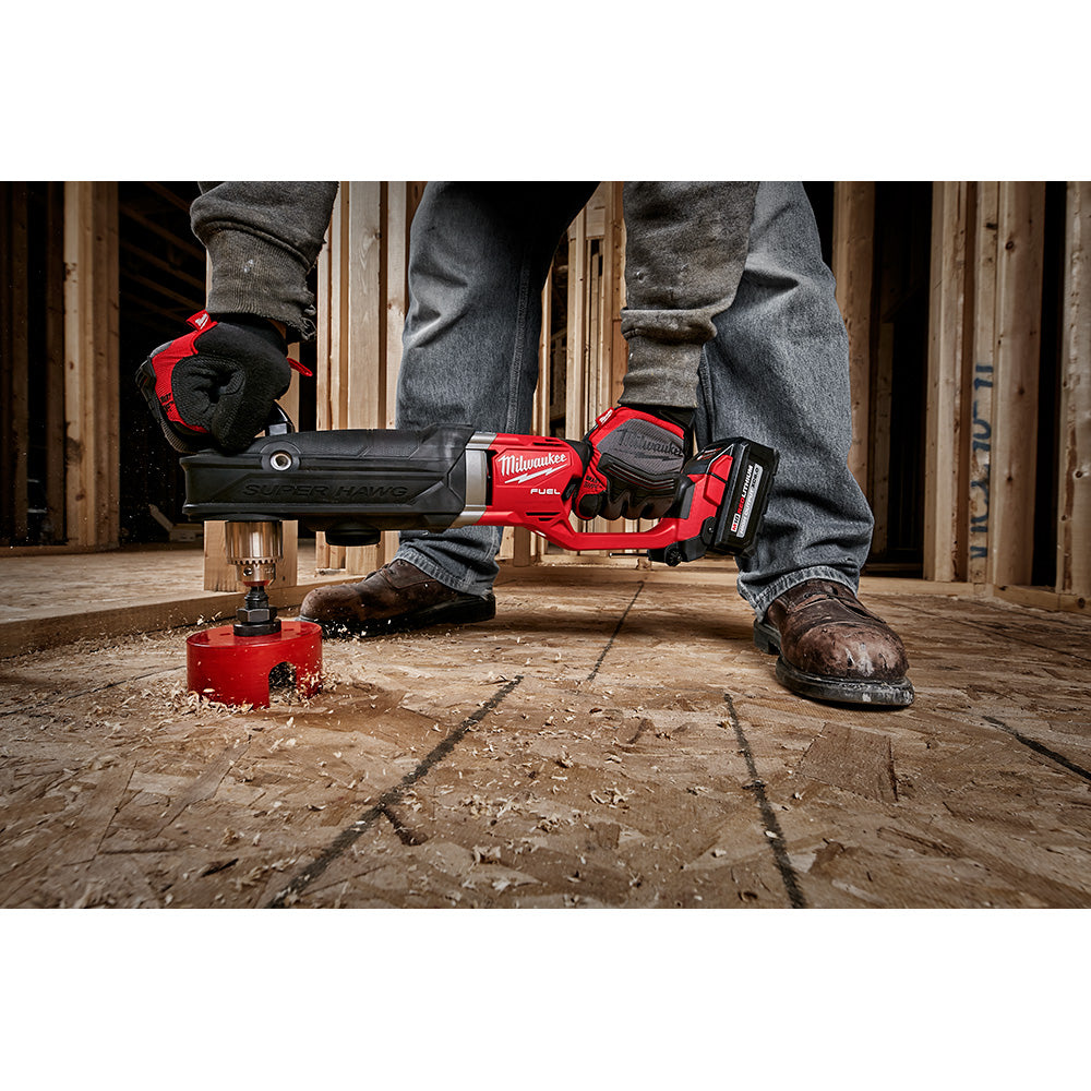 Milwaukee 2809-20, M18 Fuel Super Hawg 1/2" Right Angle Drill (Tool Only)