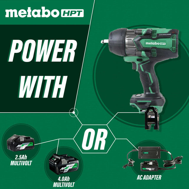 Metabo-HPT, WR36DBQ4M 36V 1/2in Impact Wrench (Tool Only)
