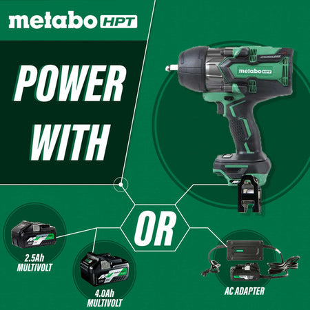 Metabo-HPT, WR36DBQ4M 36V 1/2in Impact Wrench (Tool Only)