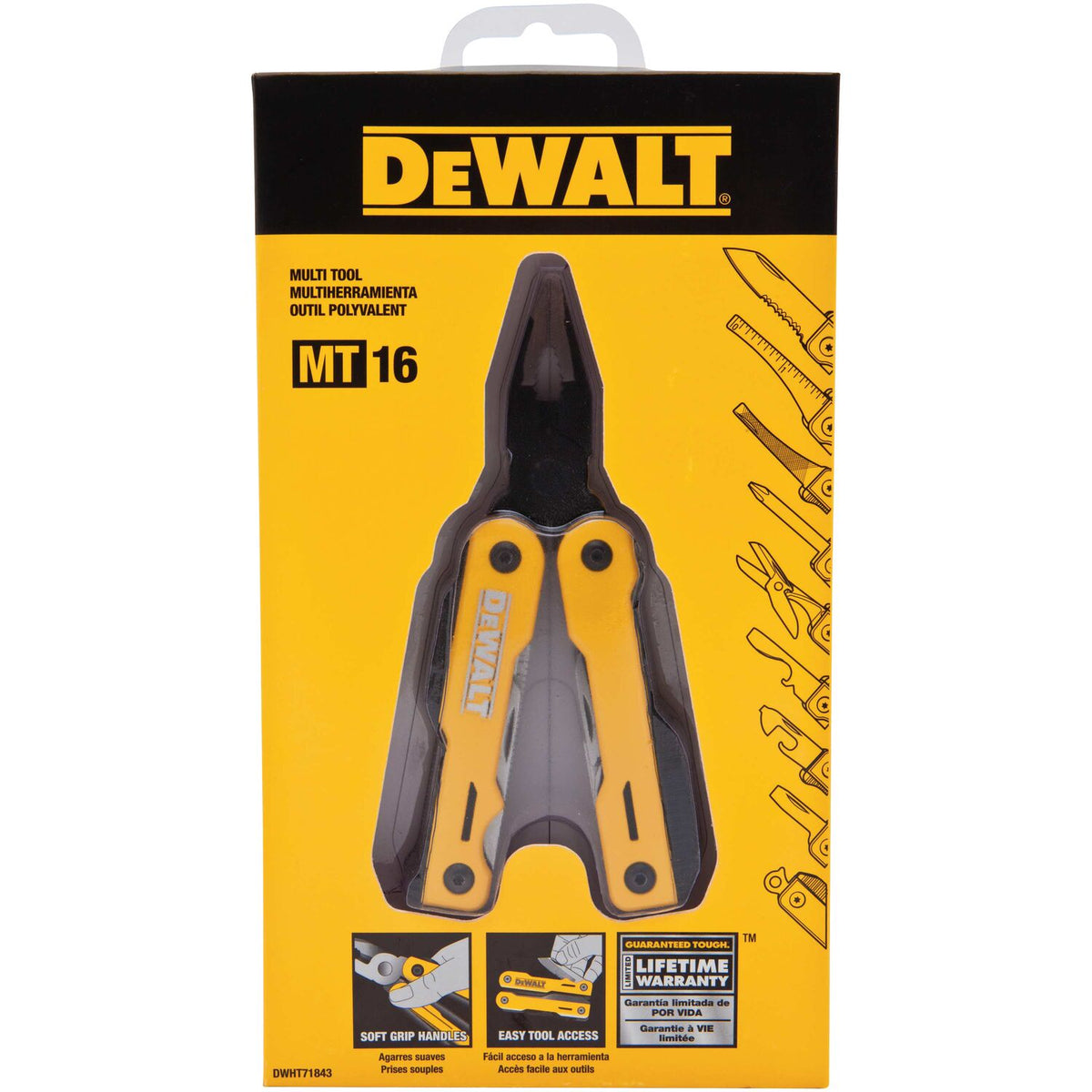 DEWALT DWHT71843, 16-in-1 Multi Tool