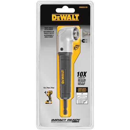 DEWALT DWARA120, RIGHT ANGLE ATTACHMENT - IMPACT READY