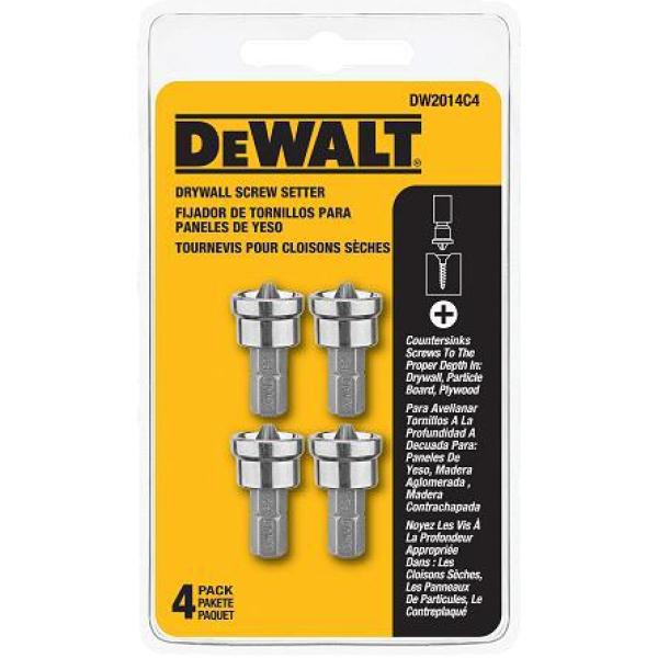DEWALT DW2014C4, Drywall Screw Setter (4/pkg)