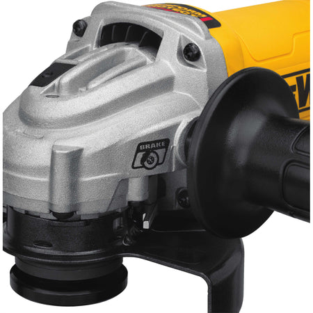 DEWALT DWE4222N, 4.5'' Small Angle Paddle Switch Angle Grinder with Brake and No-Lock On