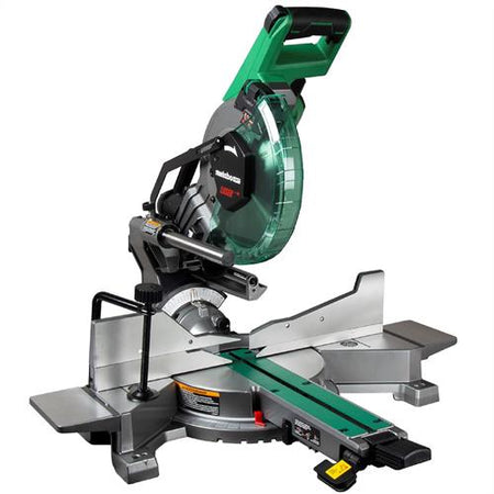 Metabo HPT C10FSHCTM, Compound Dual Bevel Miter Saw with Laser - 10" - 3800 RPM