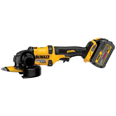 DEWALT DCG414T1, 60V MAX FLEXVOLT 4-1/2'' - 6'' Grinder w/Kickback Brake Kit (1 Battery)