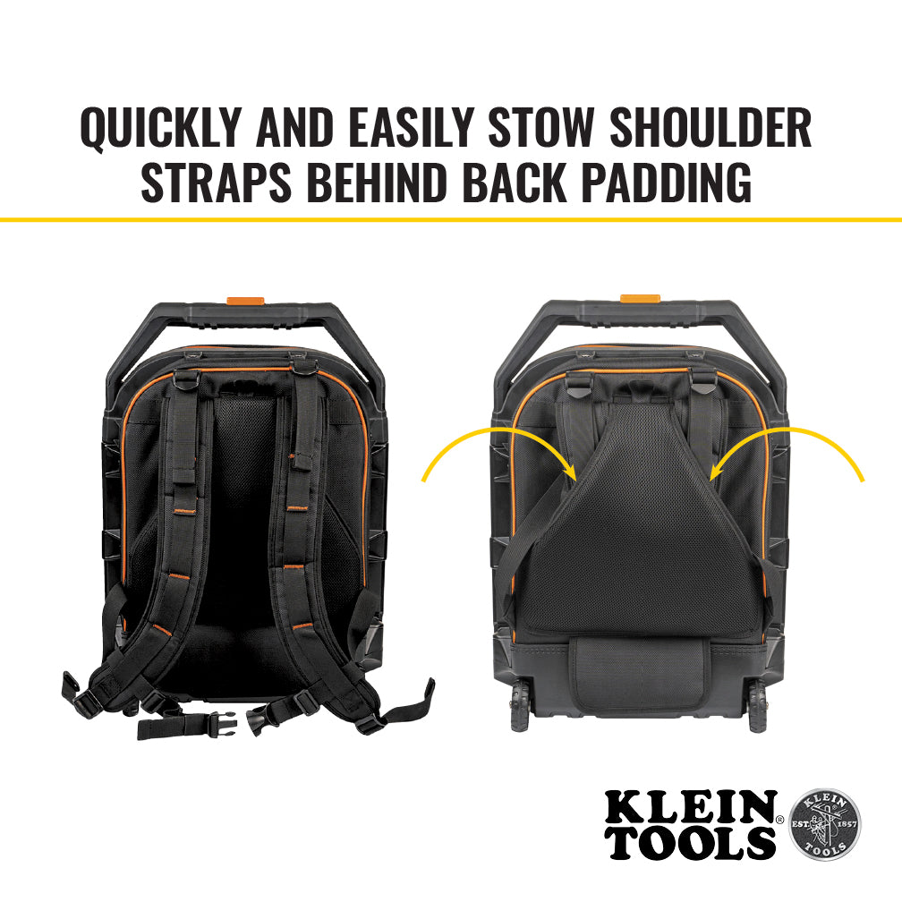 Klein Tools 55604, Rolling Tool Backpack