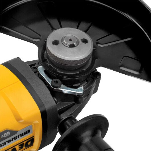 DEWALT DCG414T1, 60V MAX FLEXVOLT 4-1/2'' - 6'' Grinder w/Kickback Brake Kit (1 Battery)