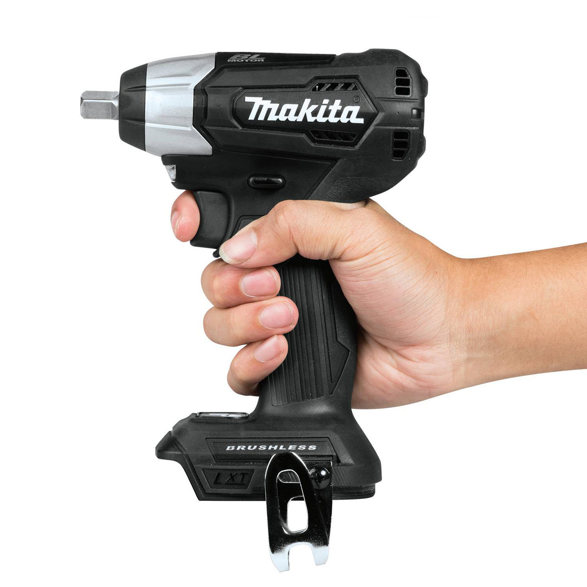 Makita DTW181ZB, 18V LXT Brushless Cordless 1/2" Sub-Compact Impact Wrench w/Pin-Detent & XPT (Tool Only)