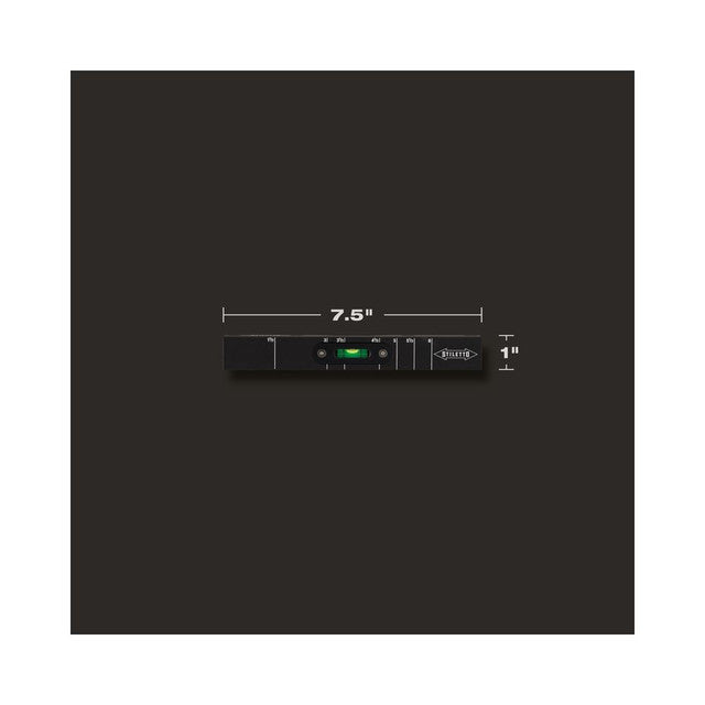 Stiletto STSQ7-L, 7" Carpenter Square with Level