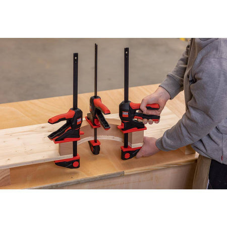 BESSEY EHKL360-12-SET, Trigger Clamps, One‑hand Bar Clamps With 360 Degree Rotating Handle  4 X 12"