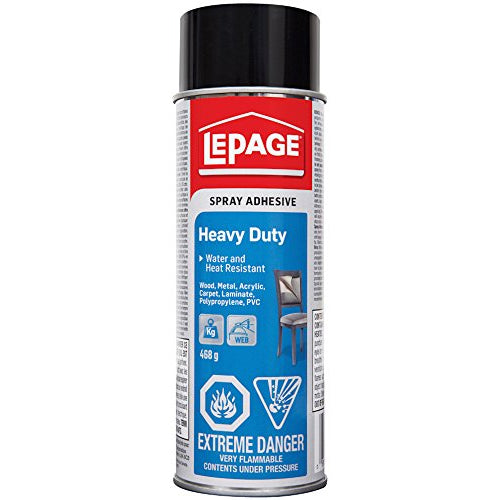 LePage 1726250, Heavy Duty Spray Adhesive