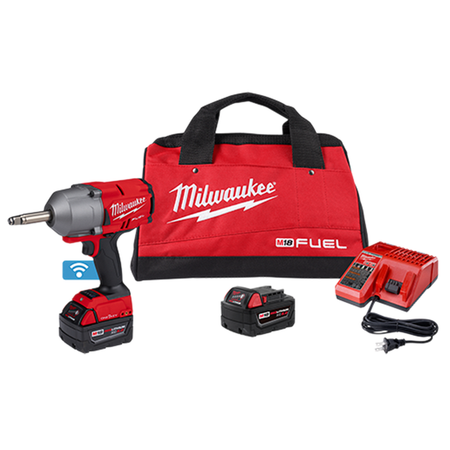Milwaukee 2769-22, M18 FUEL 1/2" Ext. Anvil Controlled Torque Impact Wrench w/ ONE-KEY Kit (Discontinued)
