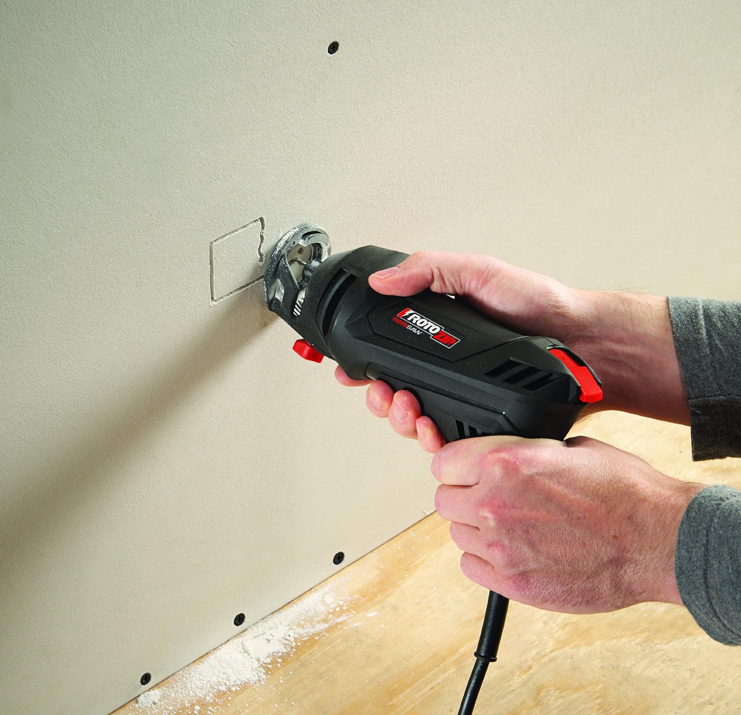 RotoZip SS355-10CAN, RotoSaw 5.5 Amp Corded Spiral Cut-Out Tool