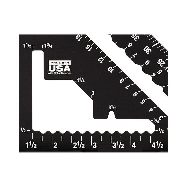 Stiletto STSQ7-L, 7" Carpenter Square with Level