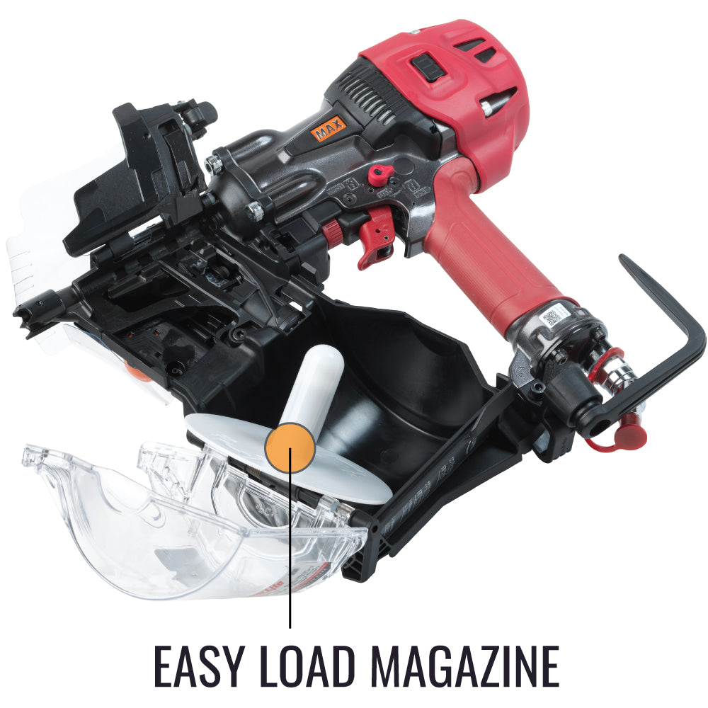 Max HN90F, High Pressure 3-1/2″ Coil Framing Nailer