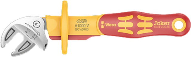 Wera 05020150001, 6004 Joker 7-10 mm Insulated Self Setting Spanner Wrench