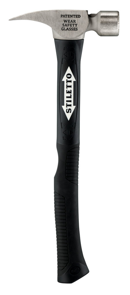 Stiletto TI14MC-F, 14 OZ. TITANIUM MILLED FACE / 16" HYBRID FIBERGLASS HANDLE